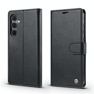 For Samsung Galaxy S23 FE 5G Forwenw F6 Series RFID Leather Phone Case(Black)