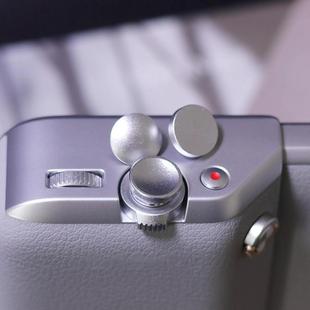 For Xiaomi 15 Ultra JSR 3pcs Aluminum Alloy Shutter Button(Silver)