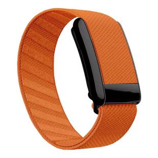 For WHOOP 4.0 Elastic Nylon Watch Band(Orange)