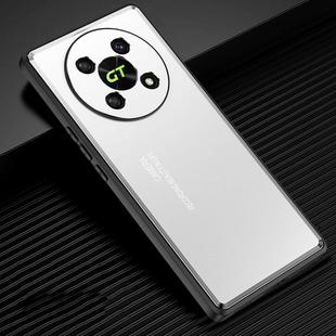 For Honor X40 GT Frosted Metal Phone Case(Silver)