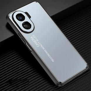 For Honor X40i Frosted Metal Phone Case(Blue)