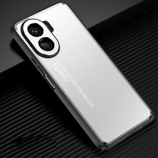 For Honor X40i Frosted Metal Phone Case(Silver)