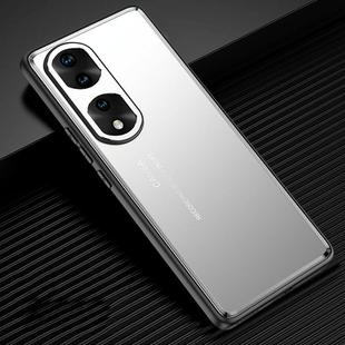 For Honor 70 Pro Frosted Metal Phone Case(Silver)