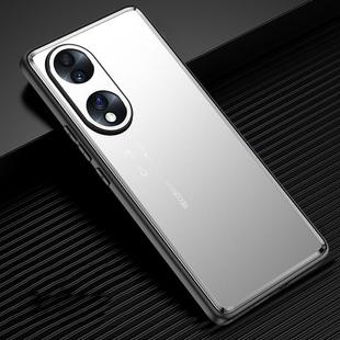 For Honor 70 Frosted Metal Phone Case(Silver)