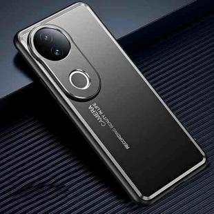 For vivo S20 Frosted Metal Phone Case(Black)