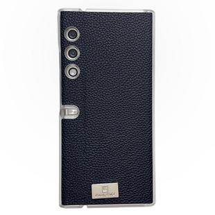 For Honor V Purse Transparent Edge Litchi Texture Phone Case(Black)