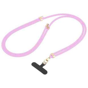 Adjustable Liquid Silicone Phone Anti-lost Long Lanyard(Purple)