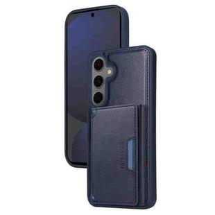 For Samsung Galaxy S24 FE 5G BETOPNICE Horizontal Flip Detachable MagSafe Wallet Phone Case(Blue)