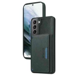 For Samsung Galaxy S21 5G BETOPNICE Horizontal Flip Detachable MagSafe Wallet Phone Case(Green)