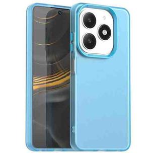 For Tecno Spark 20 Candy PC Hybrid TPU Shockproof Phone Case(Blue)