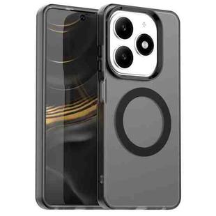 For Tecno Spark Go 1S Candy Magsafe PC Hybrid TPU Phone Case(Black)