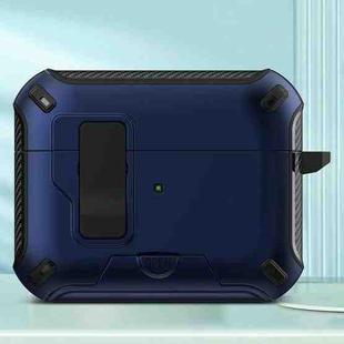 For AirPods Pro 2 Wireless Bluetooth Earphones MagSafe Holder Protective Case(Blue)