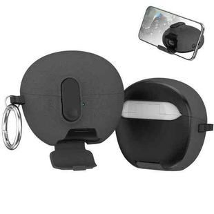For Huawei FreeClip Mars Earphone Protective Case(Grey Fluff)