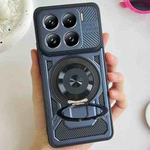 For Xiaomi 15 Armor Rotating Holder MagSafe Phone Case(Blue)
