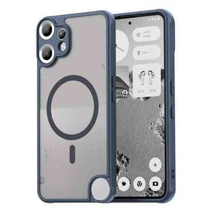 For Nothing CMF Phone 2 Pro Fan Dun Series TPU Hybrid PC Frosted Magsafe Phone Case(Blue)