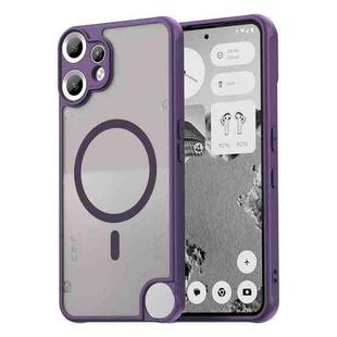 For Nothing CMF Phone 2 Pro Fan Dun Series TPU Hybrid PC Frosted Magsafe Phone Case(Purple)