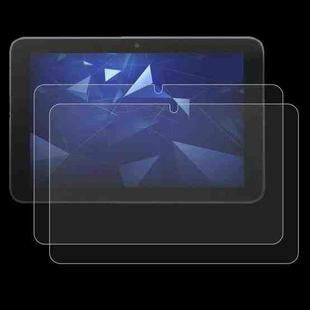 For Kyocera Digno Tab2 5G 2pcs 9H 0.3mm Explosion-proof Tempered Glass Film