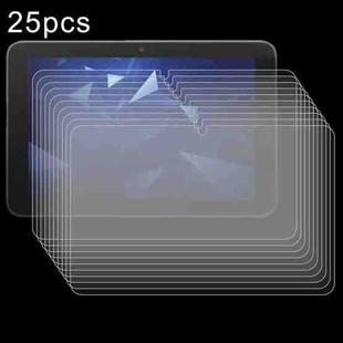 For Kyocera Digno Tab2 5G 25pcs 9H 0.3mm Explosion-proof Tempered Glass Film