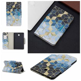 For Samsung Galaxy Tab A 8.0 (2018) / T387 Painted Pattern Horizontal Flip Leather Case with Holder & Card Slots & Wallet(Diamond)