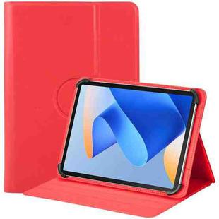 9-10 inch Voltage Hook 360 Rotation Leather Tablet Case(Red)