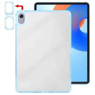 For Huawei MatePad 11.5 / 11.5 S / Air 11.5 Color TPU Hybrid Clear Acrylic Tablet Case(Ice Blue)
