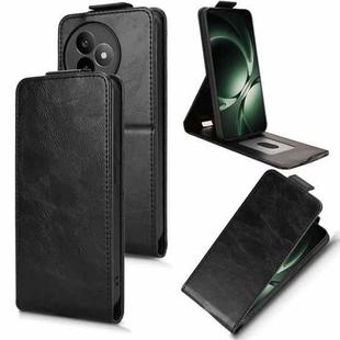 For Redmi K80 Ultra Magnetic Vertical Flip Leather Phone Case with Buckle(Black)