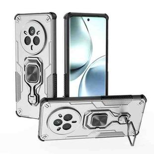 For Realme 14 Pro Metal Kickstand TPU Hybrid PC Phone Case(Grey)