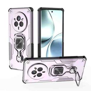 For Realme 14 Pro Metal Kickstand TPU Hybrid PC Phone Case(Purple)