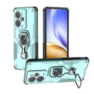 For Realme 14 Metal Kickstand TPU Hybrid PC Phone Case(Green)