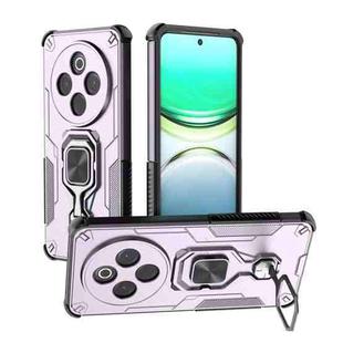 For vivo Y300 Pro Metal Kickstand TPU Hybrid PC Phone Case(Purple)