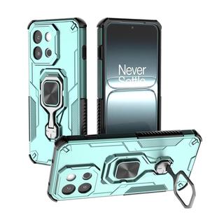 For OnePlus 13T Metal Kickstand TPU Hybrid PC Phone Case(Green)