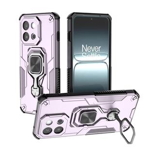 For OnePlus 13T Metal Kickstand TPU Hybrid PC Phone Case(Purple)