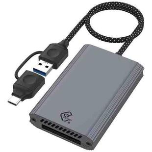 Type-C / USB to CFexpress Type-B Card Reader(Grey)