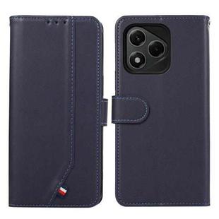 For Honor 400 Lite ABEEL Delicate Texture Splicing RFID Leather Phone Case(Blue)
