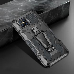 For iPhone 12 mini Machine Armor Warrior Shockproof PC + TPU Protective Case(Space Gray)