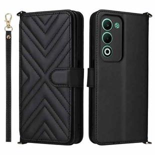 For OPPO A5 5G / 4G Global Multifunctional 6-Card Slots Leather Phone Case with Wrist Strap(Black)