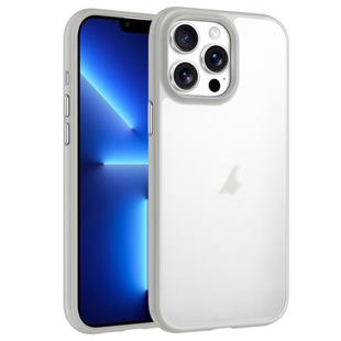 For iPhone 13 Pro Phantom Frosted Airbag Shockproof Transparent Phone Case(Grey)