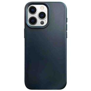 For iPhone 12 Pro Max Dopamine Simple Imitation Liquid Silicone Phone Case(Black)