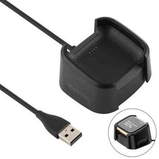 For Fitbit Versa 2 xDfind USB-A Port Watch Charging Dock Base Stand Holder, Length: 1m(Black)