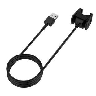For Fitbit Charge 3 / 4 xDfind USB-A Port Watch Charging Clip Watch Charger, Length: 1m(Black)