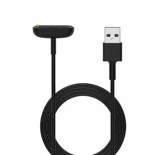 For Fitbit Charge 6 / Charge 5 / Luxe xDfind USB Port Smart Watch Charging Cable, Length: 1m(Black)