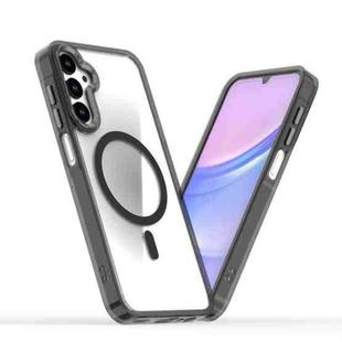 For Samsung Galaxy A15 5G / 4G MagSafe Magnetic Clear Phone Case(Black)