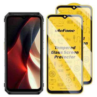 For Ulefone Power Armor 18 Ultra 2pcs / Pack Ulefone 9H HD Anti Fingerprint Tempered Glass Screen Protector