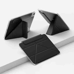 For iPad Air 11 2025 / 2024 Four-corner Anti-collision Magnetic Double-sided Clip Tablet Case(Black)