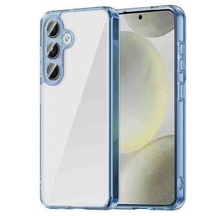 For Samsung Galaxy S25+ 5G / S24+ 5G PC Hybrid TPU Airbag Shockproof Phone Case(Transparent Blue)