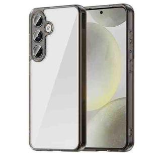 For Samsung Galaxy S25 5G / S24 5G PC Hybrid TPU Airbag Shockproof Phone Case(Transparent Black)