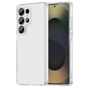 For Samsung Galaxy S25 Ultra 5G PC Hybrid TPU Airbag Shockproof Phone Case(Transparent)