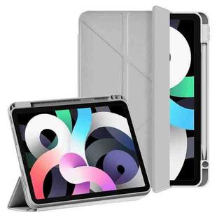 For iPad Air 11 2025 / 2024 WIWU 360 Rotation Magnetic Leather Tablet Case(Grey)
