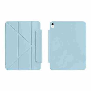 For iPad 2025 / 2022 WIWU Smart Magnetic Double-sided Clip Leather Tablet Case(Blue)