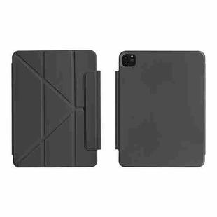 For iPad Air 13 2025 / 2024 / Pro 12.9 WIWU Smart Magnetic Double-sided Clip Leather Tablet Case(Black)